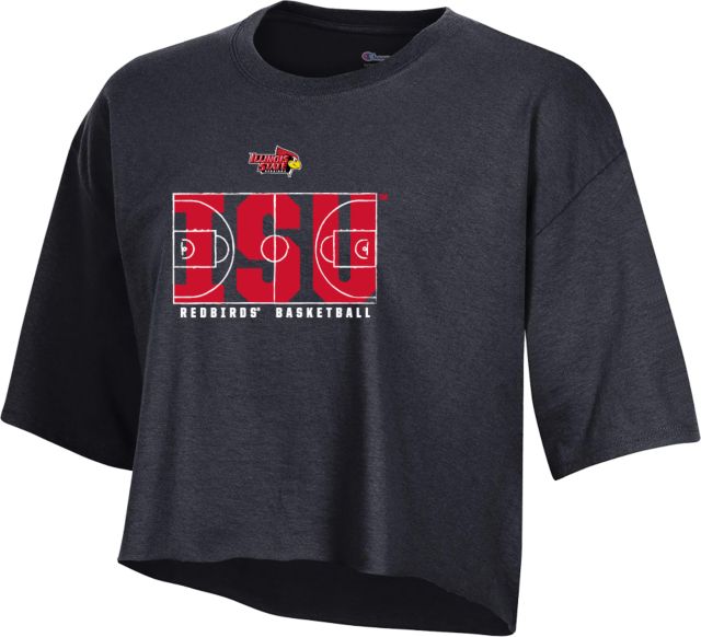 Illinois State Champion Crop Tee Illinois State Basketball - ONLINE ONLY