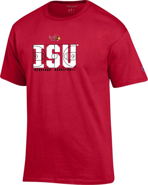 Illinois State Champion Scarlet Red T Shirt Illinois State Basketball - ONLINE ONLY