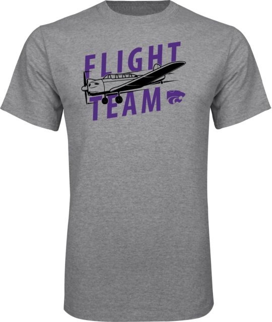 Kansas State T Shirt K State Salina Flight Team w Mascot - ONLINE ONLY