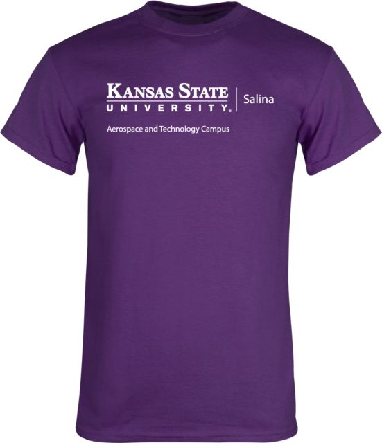 Kansas State T Shirt K State Salina Aerospace and Tech Campus Vertical - ONLINE ONLY