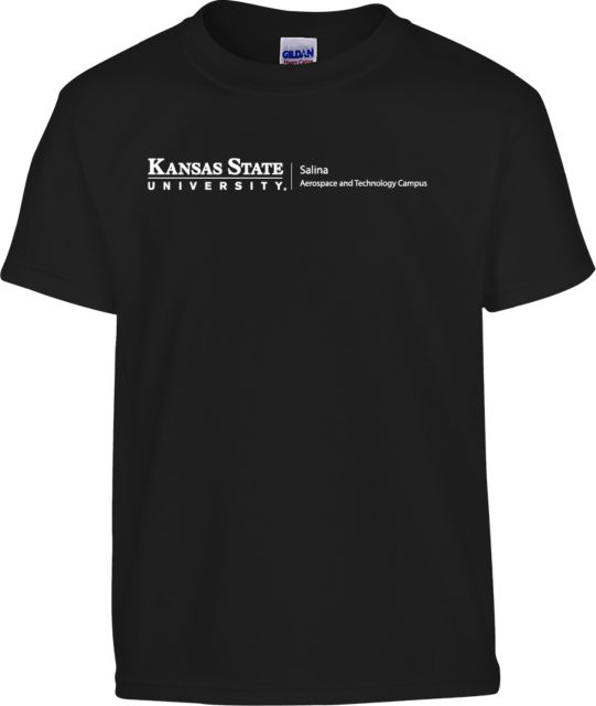 Kansas State Youth T Shirt K State Salina Aerospace and Tech Campus Horizontal - ONLINE ONLY