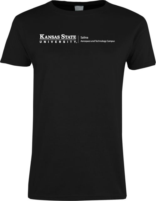 Kansas State Womens Short Sleeve Tee K State Salina Aerospace and Tech Campus Horizontal - ONLINE ONLY