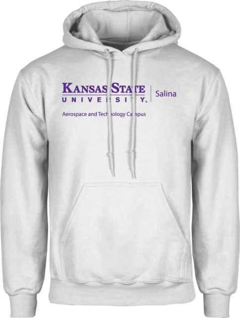 Kansas State Fleece Hoodie K State Salina Aerospace and Tech Campus Vertical - ONLINE ONLY