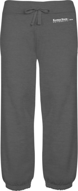 Kansas State ENZA Womens Banded Fleece Capri K State Salina - ONLINE ONLY
