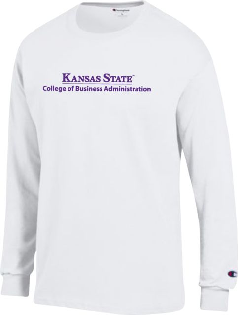Kansas State Champion Long Sleeve T Shirt College of Business Administration - ONLINE ONLY