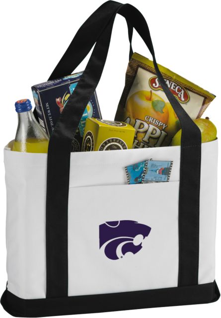 Kansas State Contender Canvas Tote K State Primary Athletic Mark - ONLINE ONLY