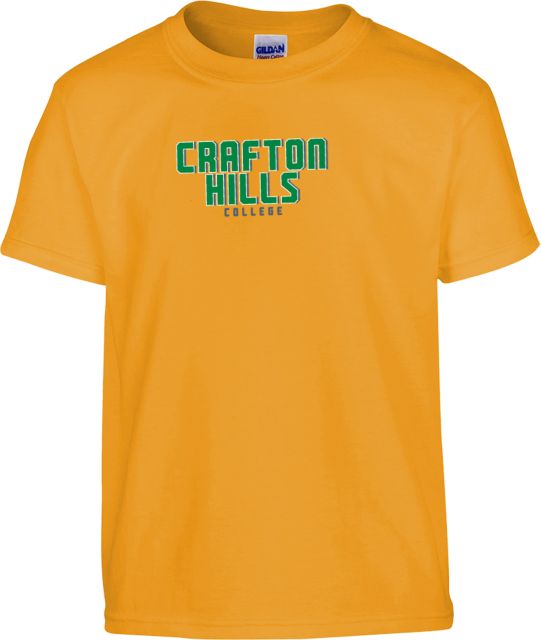 Crafton Hills Youth T Shirt Crafton Hills College Shadow Stacked - ONLINE ONLY
