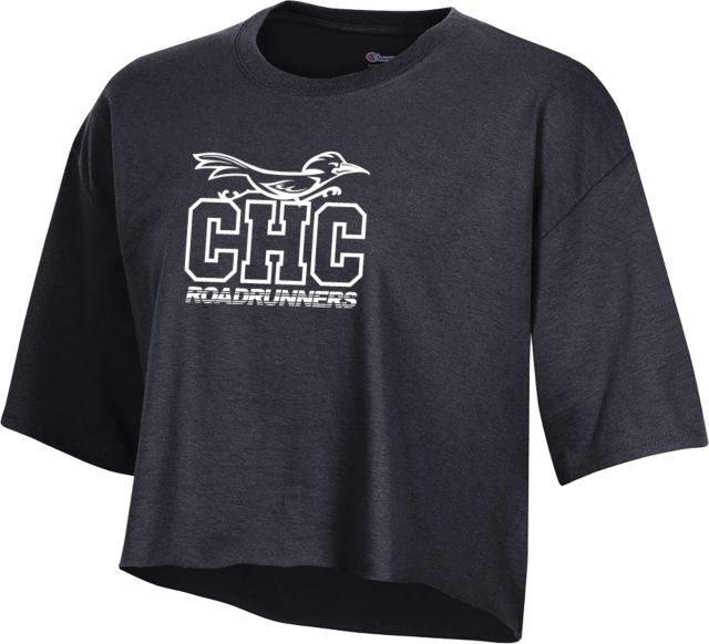 Crafton Hills Champion Womens Crop Tee CHC Roadrunners Athletics Mark - ONLINE ONLY