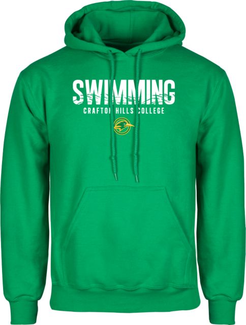 Crafton Hills Fleece Hoodie Crafton Hills College Swimming - ONLINE ONLY
