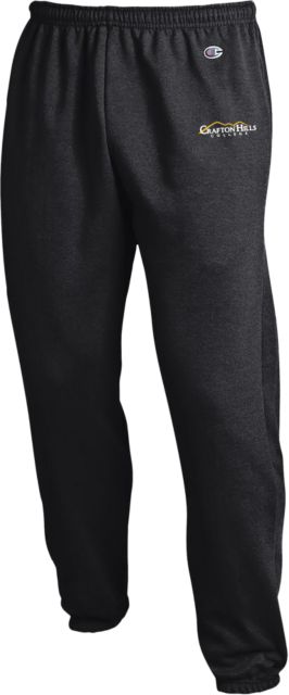 Crafton Hills Champion Banded Bottom Sweatpants Crafton Hills College Primary Mark - ONLINE ONLY