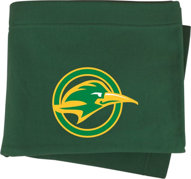 Crafton Hills Sweatshirt Blanket Crafton Hills College Roadrunner Head in Circle - ONLINE ONLY