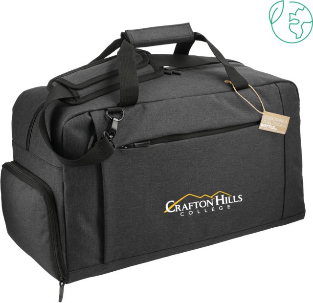 Crafton Hills Aft Recycled PET 21 Inch Duffel Crafton Hills College Primary Mark - ONLINE ONLY