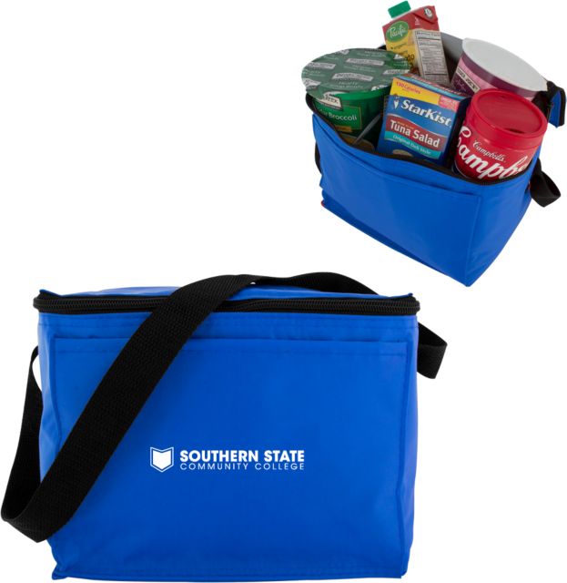 Southern State Six Pack Cooler Sothern State Community College Primary Mark - ONLINE ONLY