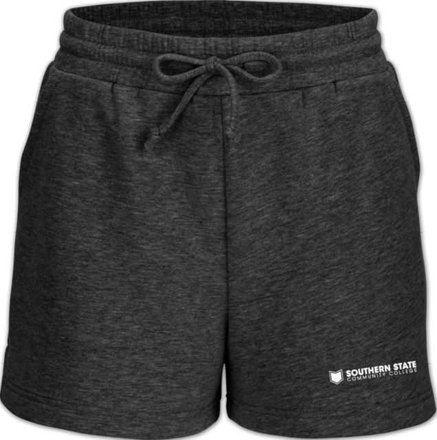 Southern State Boxercraft Womens Fleece Short Sothern State Community College Primary Mark - ONLINE ONLY
