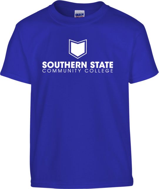 Southern State Youth T Shirt Sothern State Community College Primary Mark Stacked - ONLINE ONLY