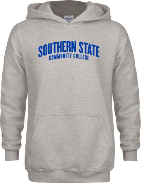 Southern State Youth Fleece Hood Sothern State Community College Arched - ONLINE ONLY