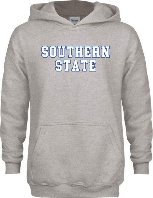 Southern State Youth Fleece Hood Sothern State Community College Stacked Wordmark - ONLINE ONLY