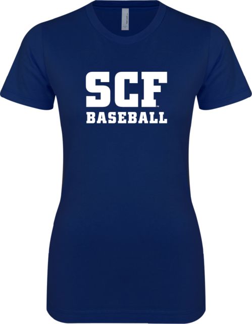 State College of Florida Next Level Ladies SoftStyle Junior Fitted Tee Baseball - ONLINE ONLY