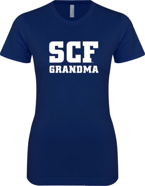 State College of Florida Next Level Ladies SoftStyle Junior Fitted Tee Grandma - ONLINE ONLY