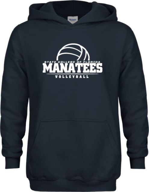 State College of Florida Youth Fleece Hoodie Volleyball - ONLINE ONLY