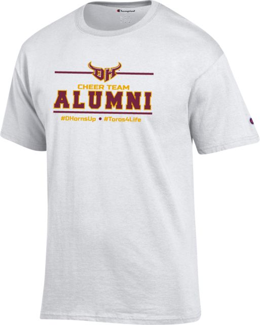Cal State Domiguez Hills Champion T Shirt Cheer Team Alumni - ONLINE ONLY