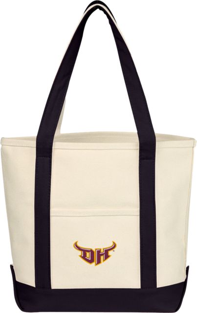 Cal State Domiguez Hills Cotton Canvas Tote Bag Secondary Mark - ONLINE ONLY