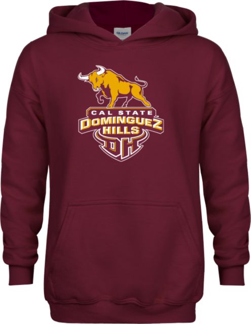 Cal State Domiguez Hills Youth Fleece Hoodie Primary Mark - ONLINE ONLY