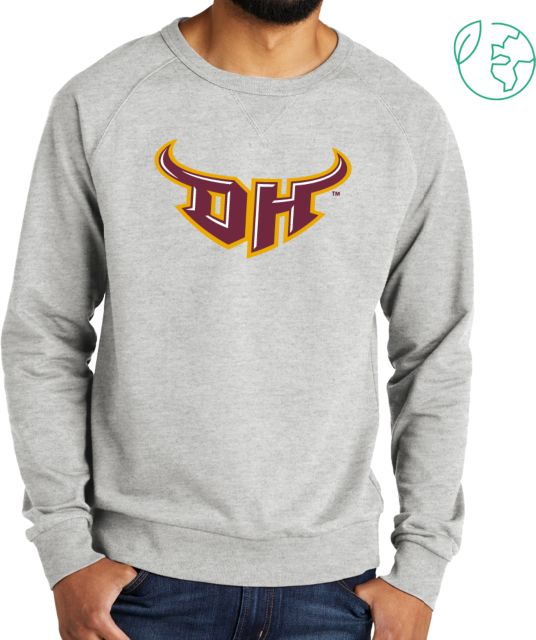 Cal State Domiguez Hills Allmade Organic French Terry Crewneck Sweatshirt Secondary Mark - ONLINE ONLY