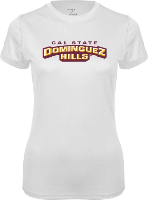 Cal State Domiguez Hills Womens Performance Short Sleeve Tee Athletic Wordmark - ONLINE ONLY