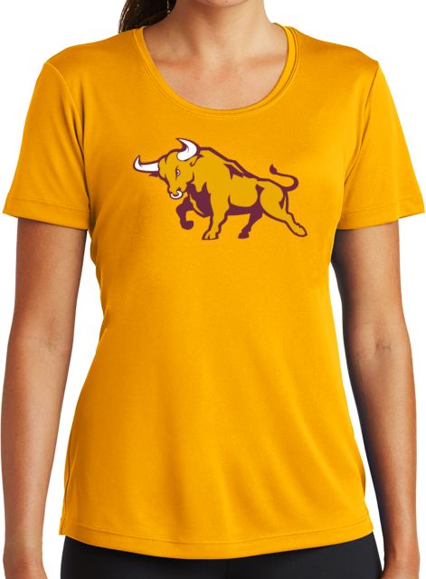 Cal State Domiguez Hills Womens Performance Short Sleeve Tee Bull Mark - ONLINE ONLY