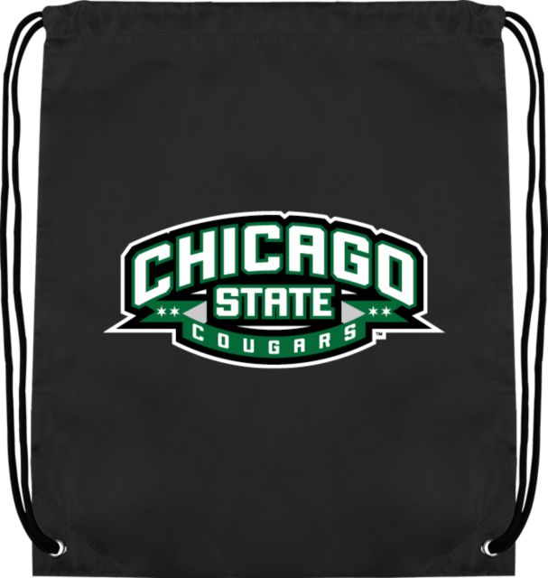 Chicago State Drawstring Backpack Chicago State Cougars - ONLINE ONLY