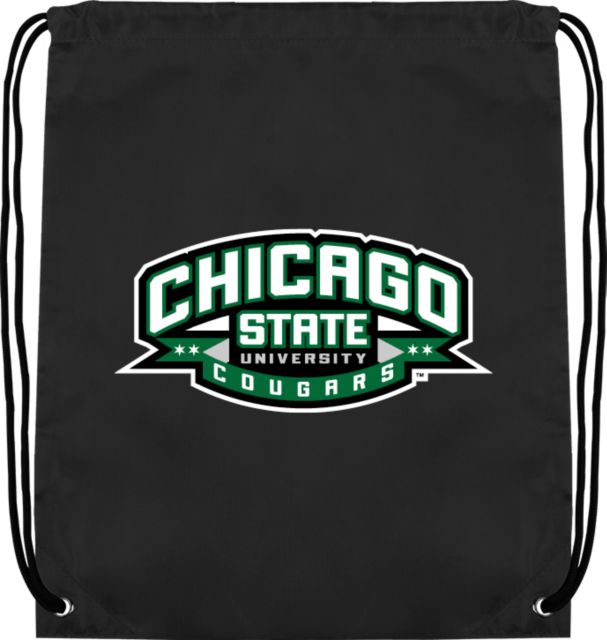 Chicago State Drawstring Backpack Chicago State Cougars - ONLINE ONLY