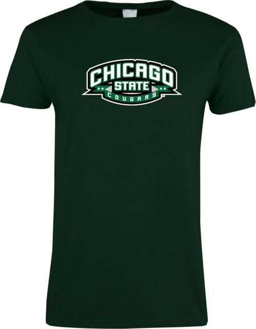 Chicago State Ladies T Shirt Chicago State Cougars - ONLINE ONLY