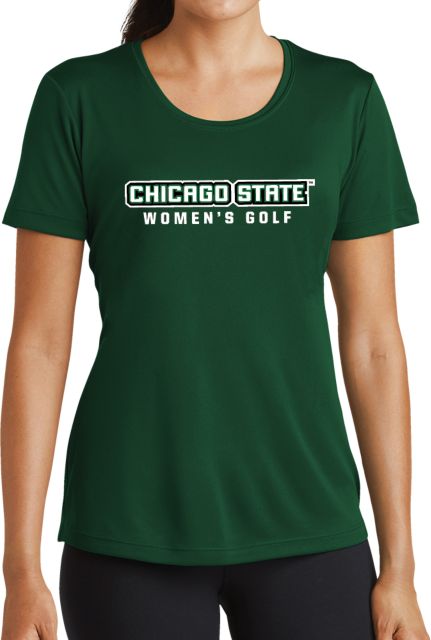 Chicago State Ladies Performance Tee Golf-Women's - ONLINE ONLY