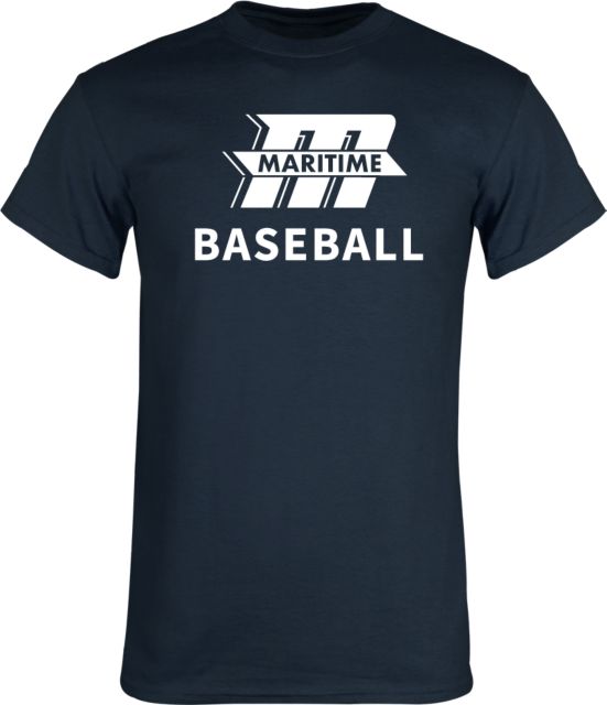 Mass Maritime T Shirt Baseball - ONLINE ONLY