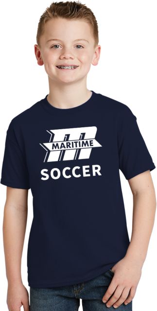 Mass Maritime Youth T Shirt Soccer - ONLINE ONLY