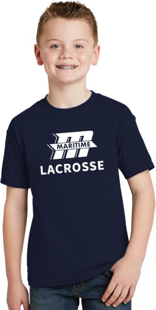 Mass Maritime Youth T Shirt Lacrosse - ONLINE ONLY