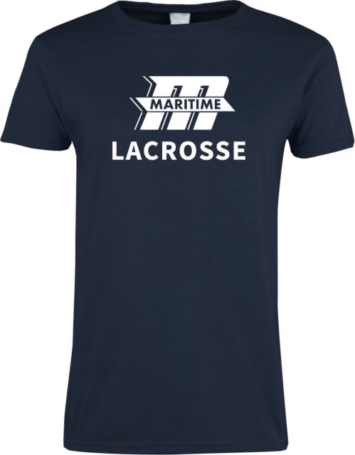 Mass Maritime Ladies T Shirt Lacrosse - ONLINE ONLY