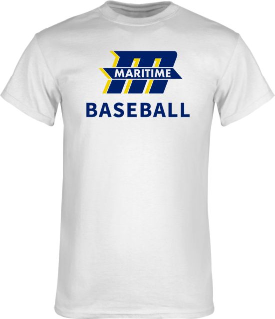 Mass Maritime T Shirt Baseball - ONLINE ONLY