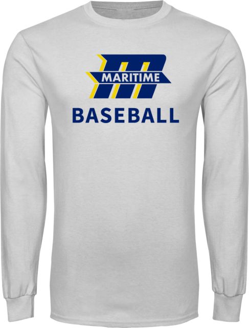 Mass Maritime Long Sleeve T Shirt Baseball - ONLINE ONLY