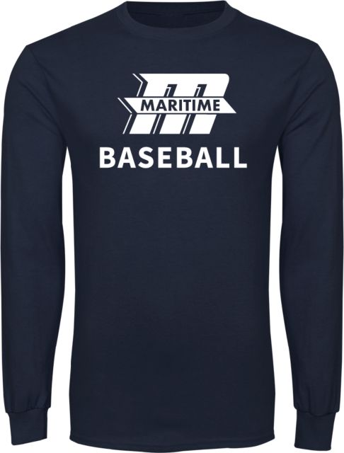 Mass Maritime Long Sleeve T Shirt Baseball - ONLINE ONLY