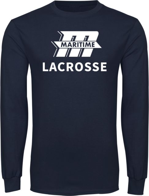 Mass Maritime Long Sleeve T Shirt Lacrosse - ONLINE ONLY