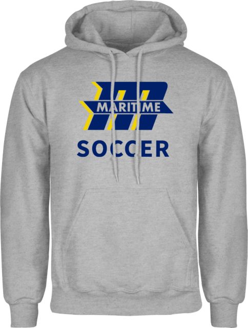 Mass Maritime Fleece Hoodie Soccer - ONLINE ONLY