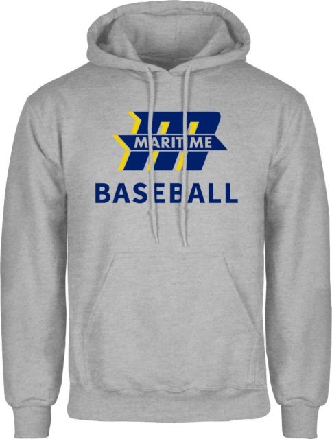 Mass Maritime Fleece Hoodie Baseball - ONLINE ONLY