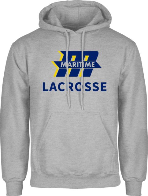 Mass Maritime Fleece Hoodie Lacrosse - ONLINE ONLY