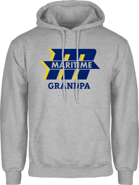 Mass Maritime Fleece Hoodie Grandpa - ONLINE ONLY