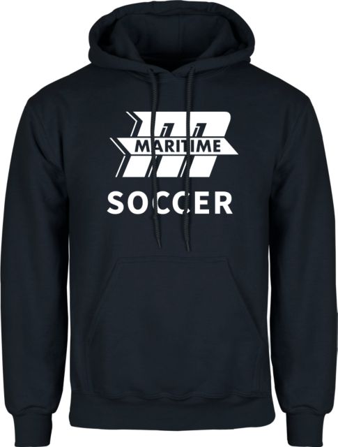 Mass Maritime Fleece Hoodie Soccer - ONLINE ONLY