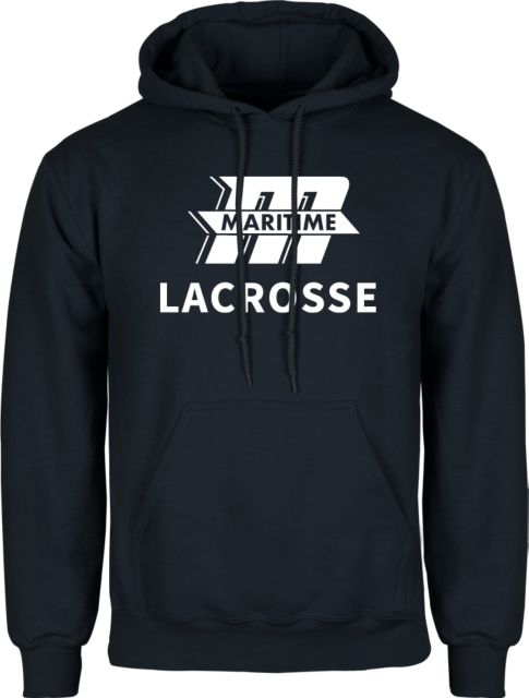 Mass Maritime Fleece Hoodie Lacrosse - ONLINE ONLY