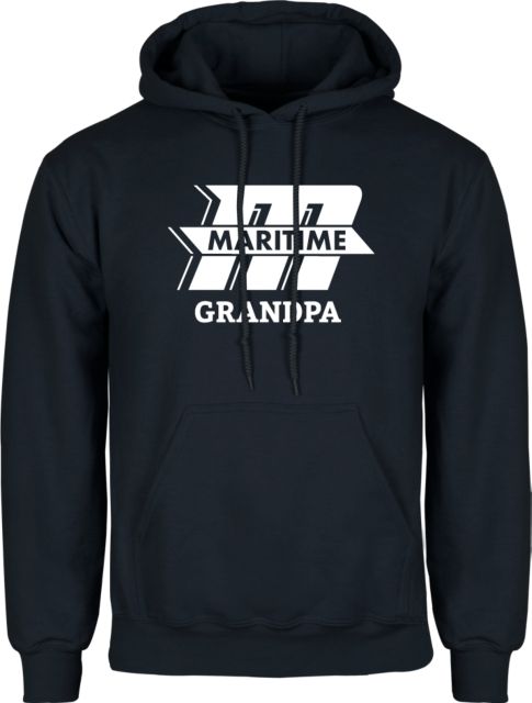 Mass Maritime Fleece Hoodie Grandpa - ONLINE ONLY