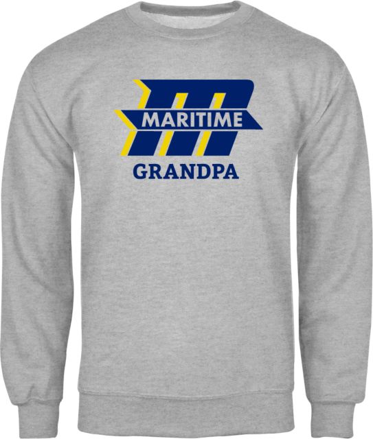 Mass Maritime Fleece Crew Grandpa - ONLINE ONLY